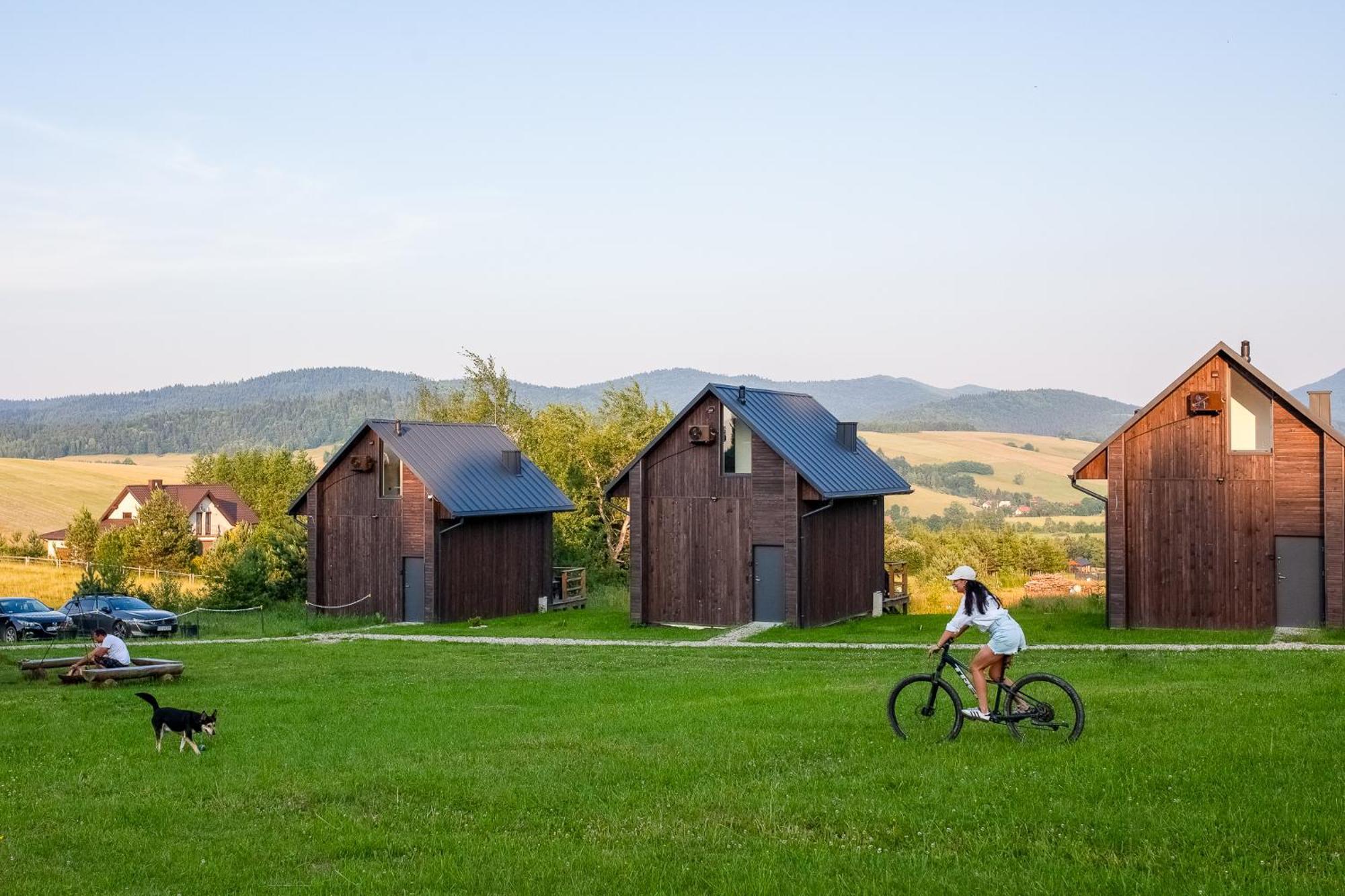 Polana Piorun Domki Wakacyjne W Beskidach Krynica Zdroj Exterior foto