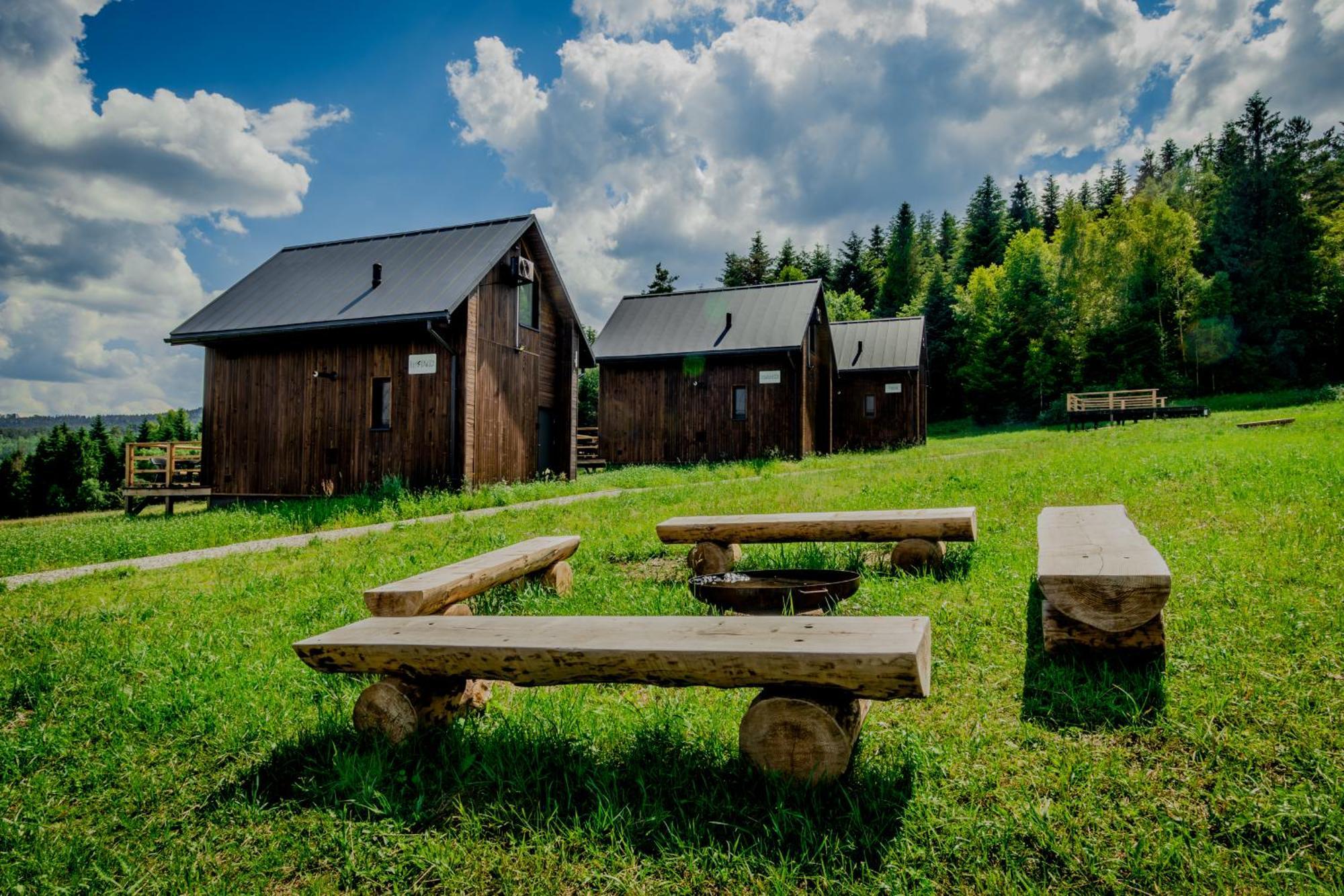 Polana Piorun Domki Wakacyjne W Beskidach Krynica Zdroj Exterior foto