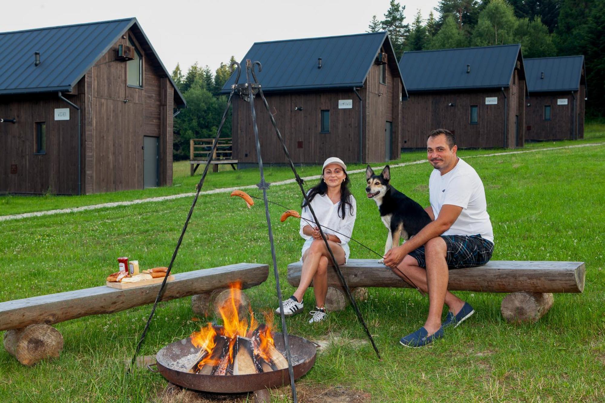 Polana Piorun Domki Wakacyjne W Beskidach Krynica Zdroj Exterior foto
