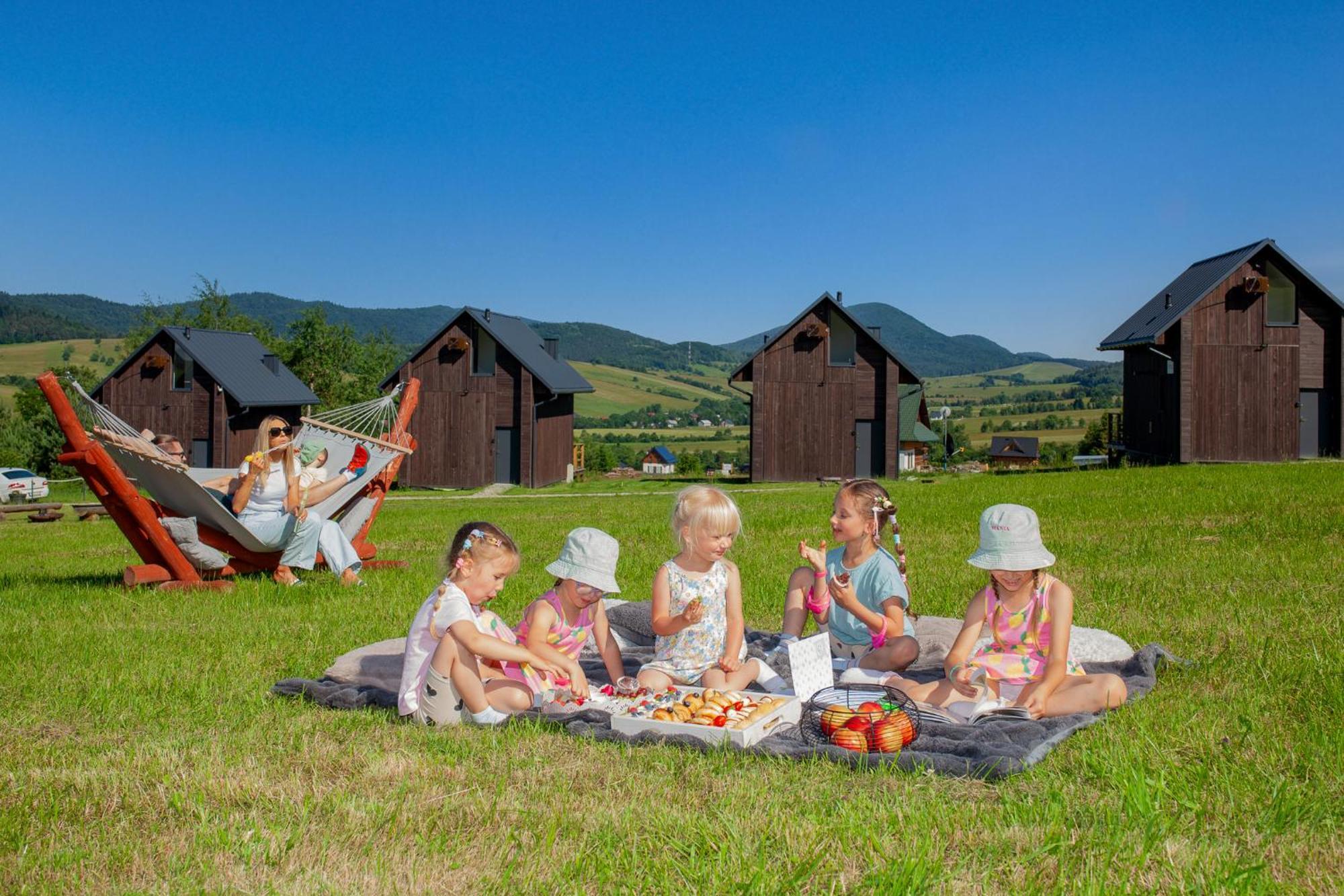 Polana Piorun Domki Wakacyjne W Beskidach Krynica Zdroj Exterior foto